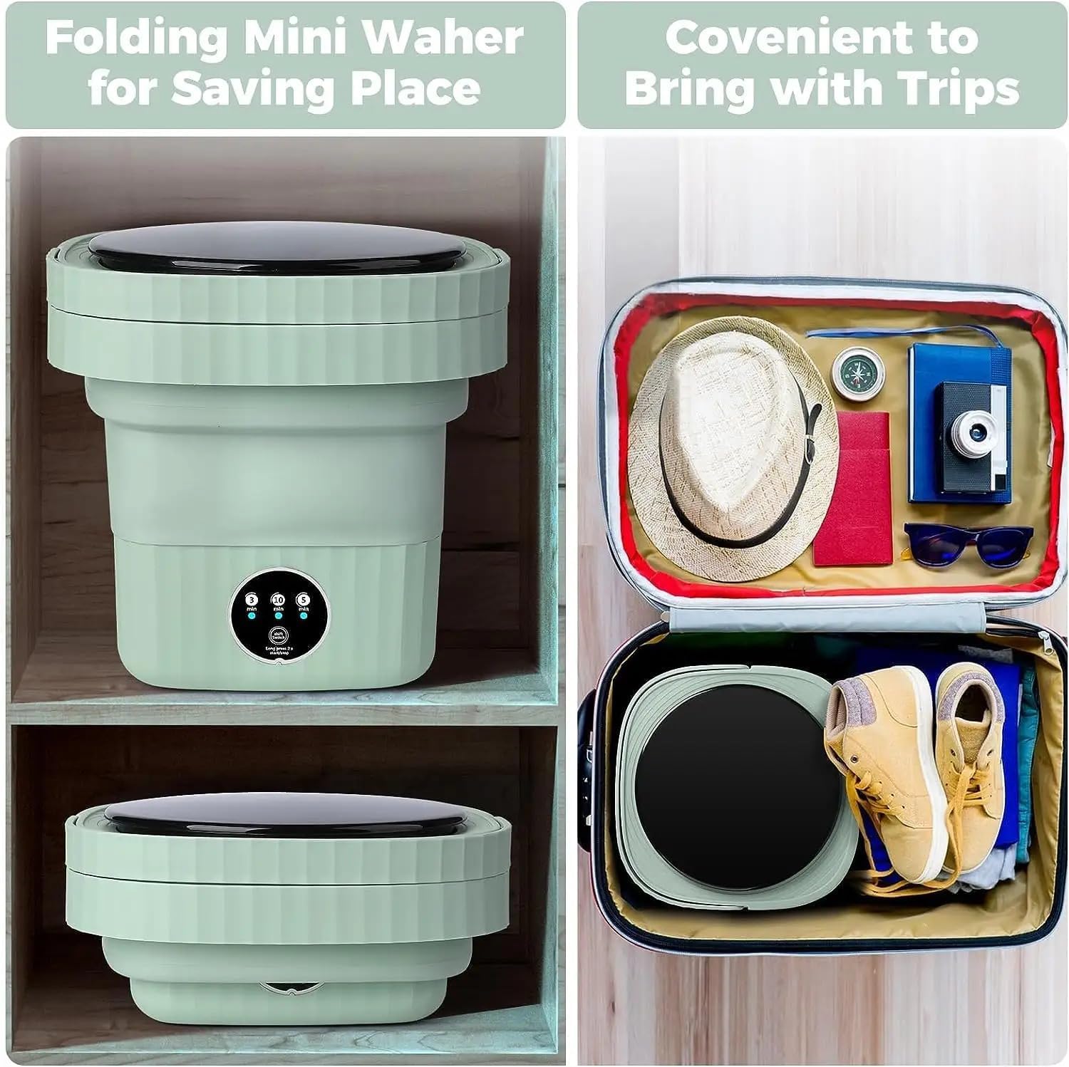 Portable Mini Washing Machine