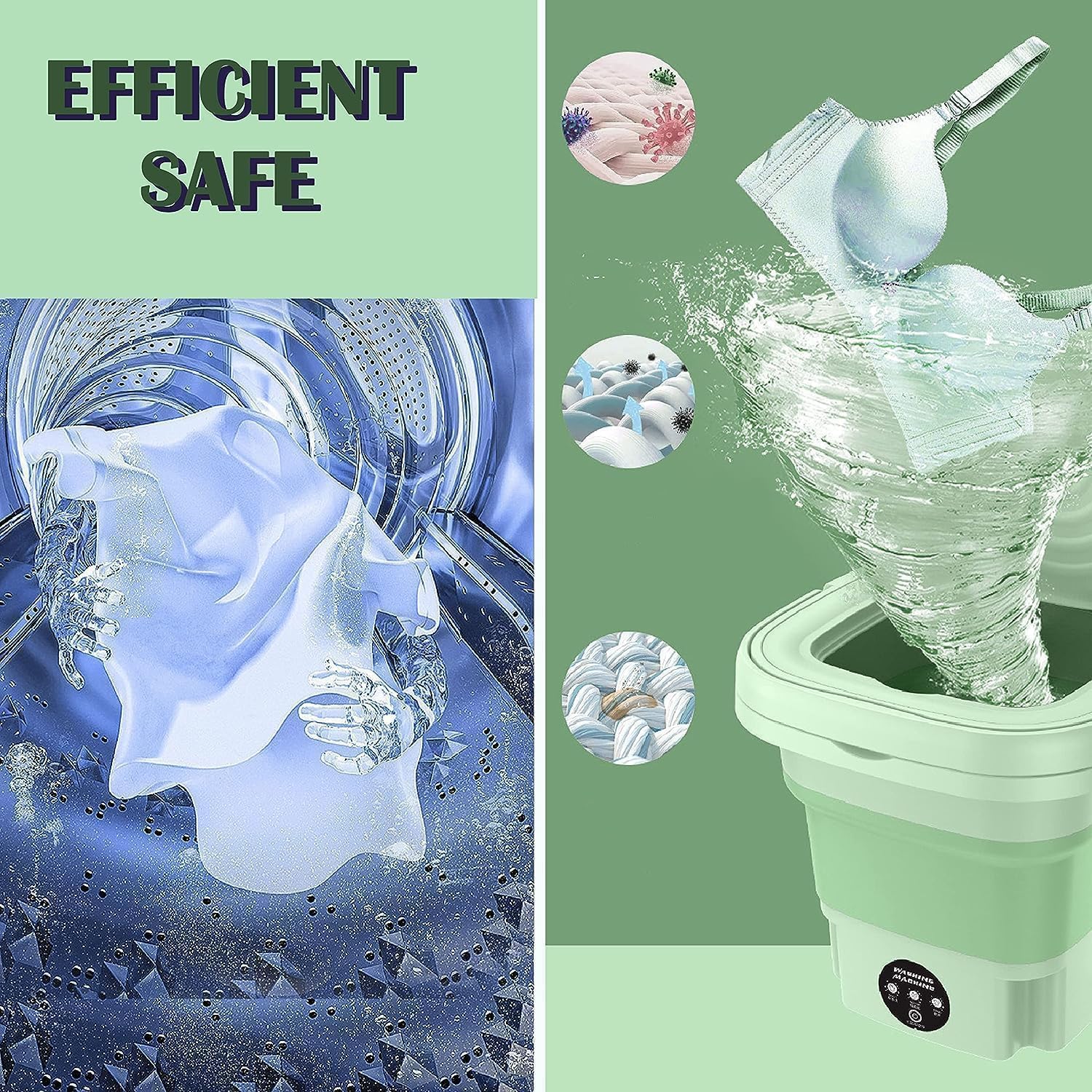 Portable Mini Washing Machine